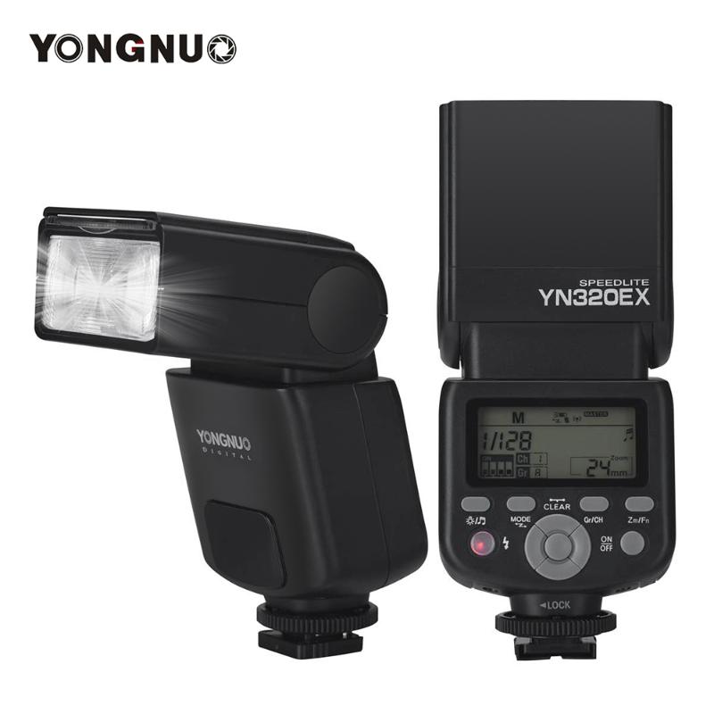 

YONGNUO YN320EX WirelessL Camera Flash Master Slave Speedlite 1/8000s HSS GN31 5600K for A7/A7R/A7S/A58/A99/A77 II/A6000