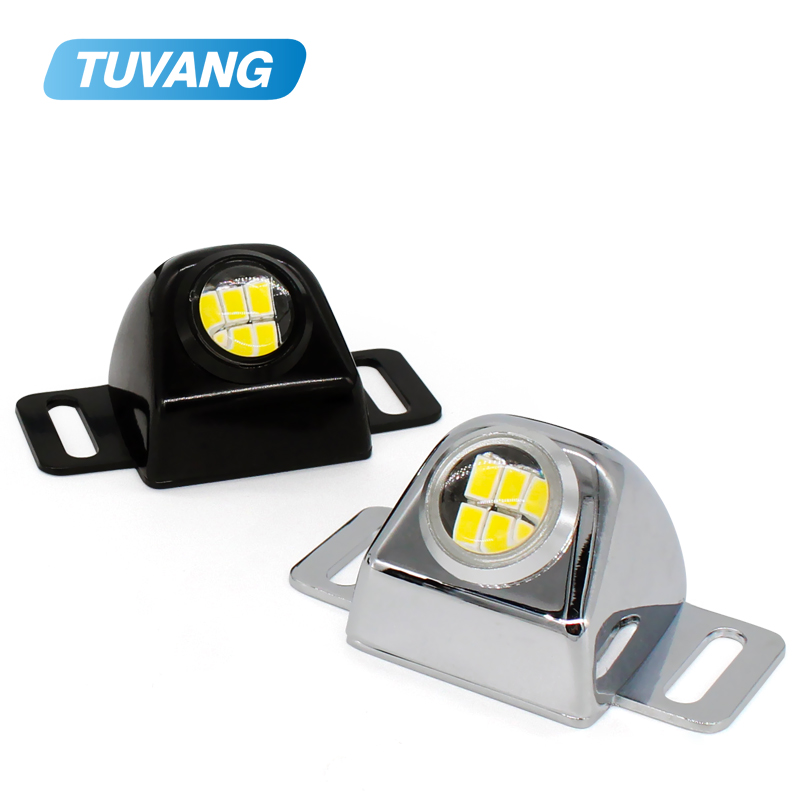 

1x Super Bright Waterproof Car Reverse Backup Tail Light Motorcycle Reversing Lamp 5730 LED With LENS DRL Parking Light White, As pic