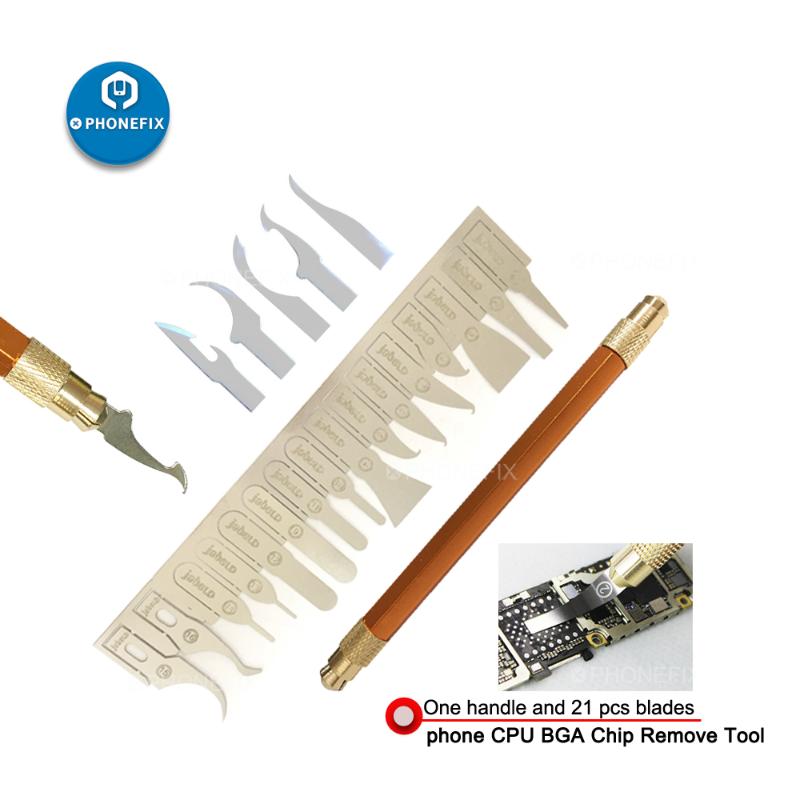 

Toughness BGA IC Chip Motherboard Hard Disk PCB Circuit Board Repair Knife Curved Thin Blade Glue Remove Tool for Samsung