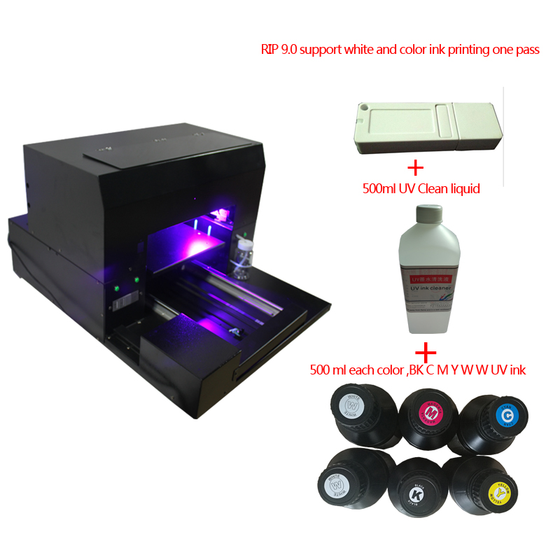 

6color a3 size small uv flatbed printer, Embossed Printing Effect