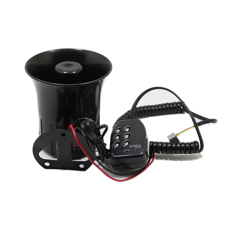 

Car 12V 110Db 6 Sound Speaker Air Horn Loudspeaker Alarm