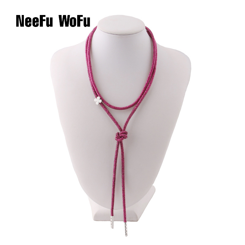 

stainless steel Necklace Four-leaf clover brand Necklaces Rhinestone letter Necklace Crystal Long