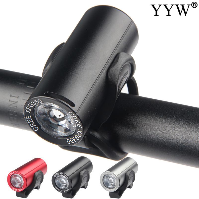

For Bicycle USB Rechargeable Bike Light Headlamp MTB Road Cycling Handlebar Front Lamp Lights Portable