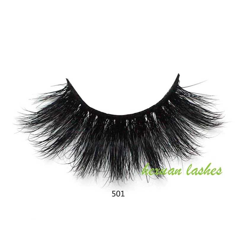 

HEXUAN 100% 25mm 5D Mink Eyelashes False Eyelashes Crisscross Natural Fake lashes Makeup 5D Mink Lashes Extension Eyelash