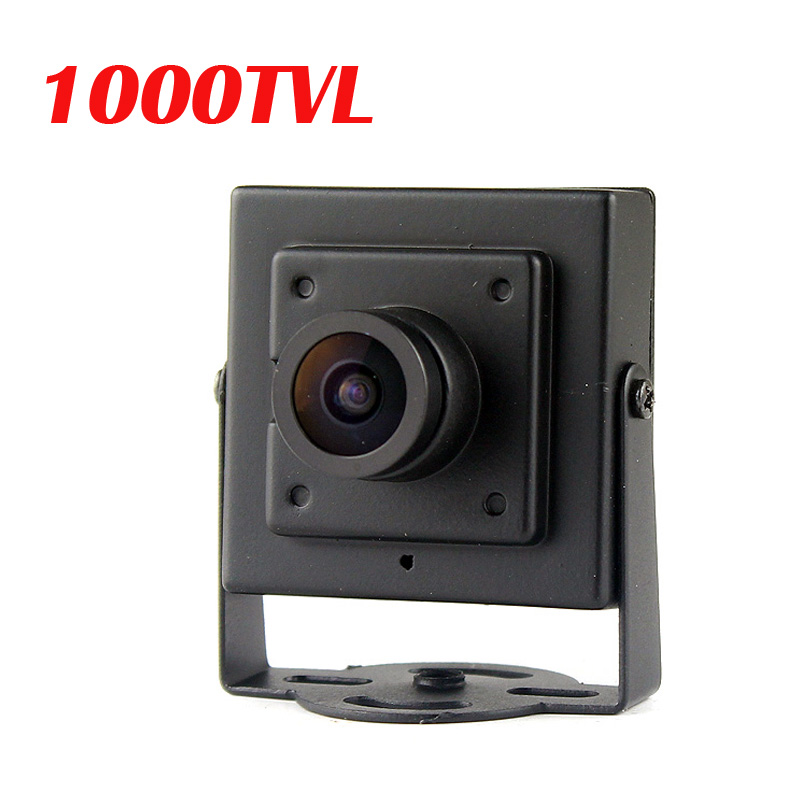 

1000TVL CMOS Wired Mini Box Micro CVBS CCTV Security Camera with Metal Body 3.6MM Lens