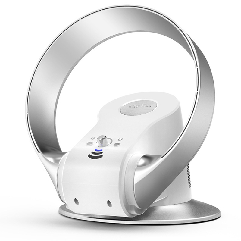 

Electric Ultra-quiet Bladeless Fan With Remote Control Bladeless Powerful Fan Suitable For Household 180 Degree Swing