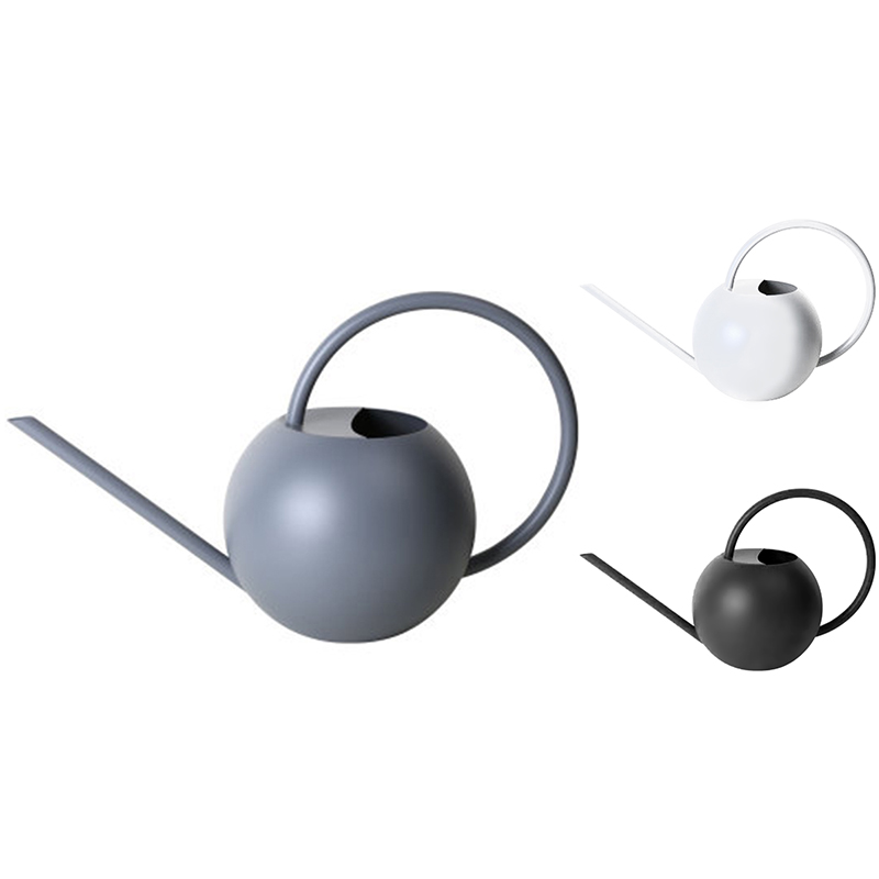 

Watering Equipments Stainless Steel Pot For Flower Waterers Bottle Sprinkler Portable Household Potted Plant Waterer, Light grey