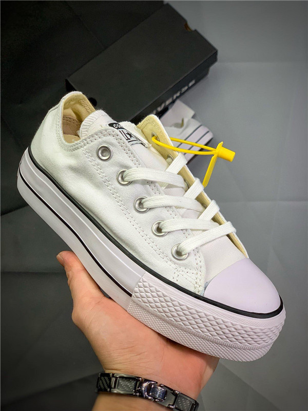 converse bianche basse online latino