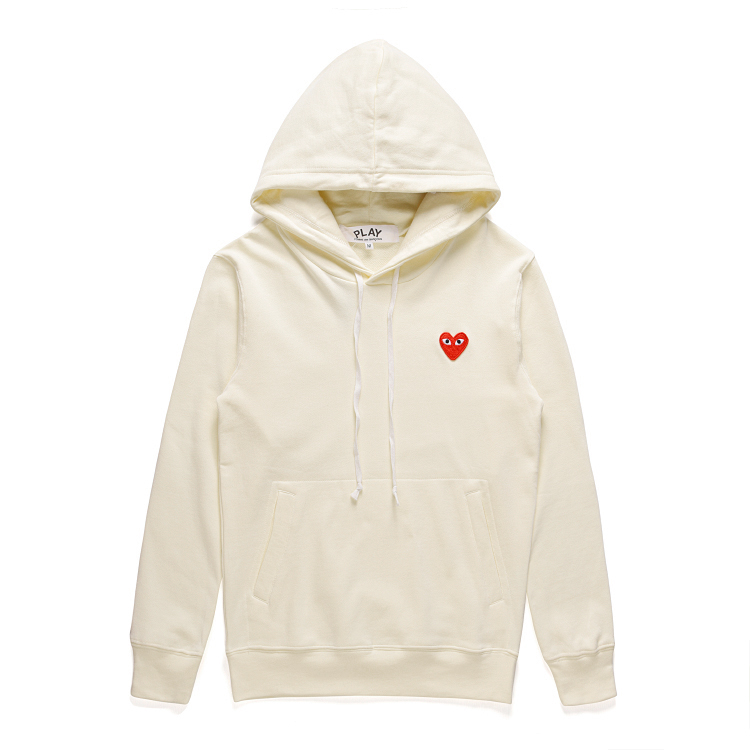 

Classic PLAY 'Designers Unisex Casual Hoodies #C001 Autumn winter harajuku Fashion 'Luxuries Stylist Red Heart Men Women CDG Sweatshirts, Model 5
