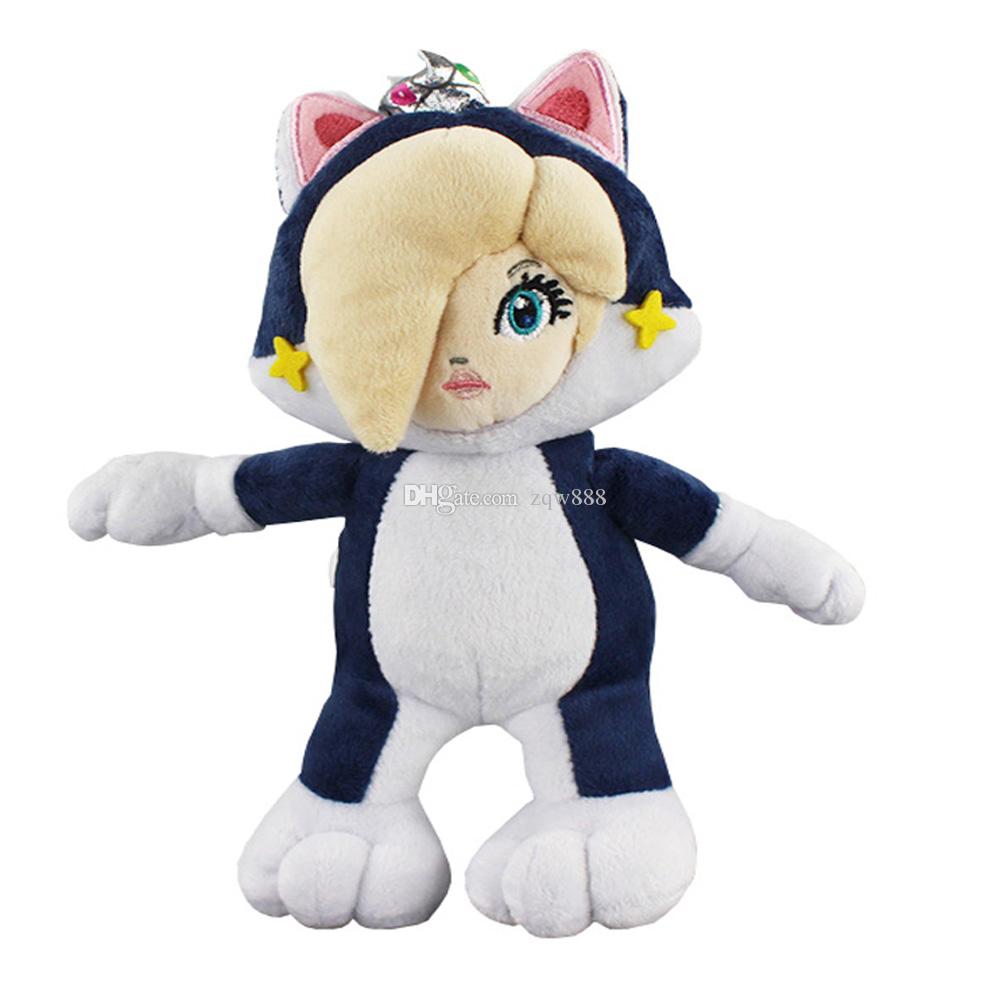 cat peach plush