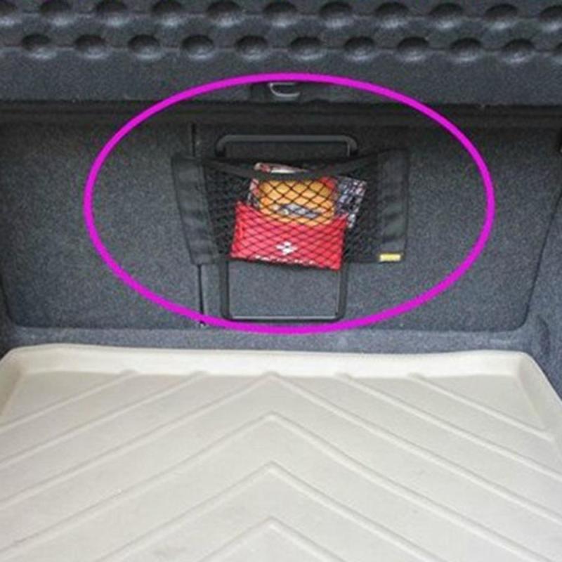

Car Grid Mesh Wall Sticker Storage Bag For Fire Extinguisher Repair Tool Car2-Layer Net Fire Extinguisher Net