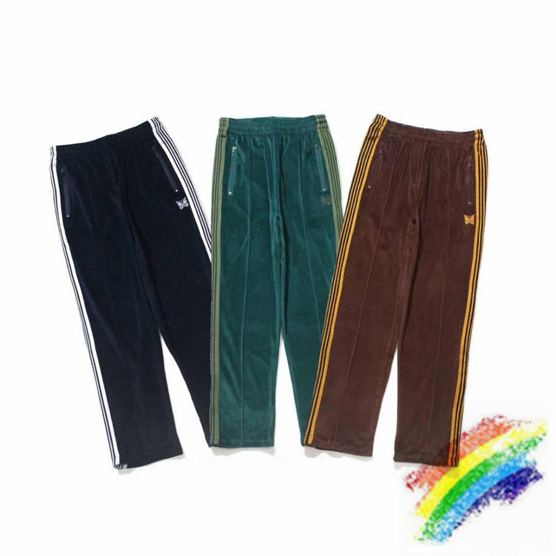 

Streetweart Velvet Sweatpants Men Women 1 High-Quality Pants Embroidery Trousers