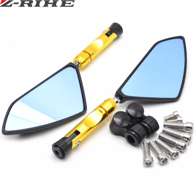 

Universal CNC Aluminum Mirror Accessories Motorcycle Side Rearview Mirrors For YZF R1 R6 R3 R25 Tmax 500 530 MT07 MT09 FZ