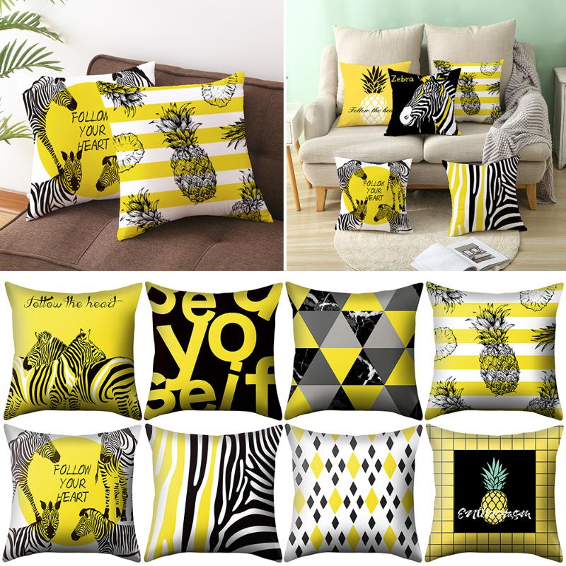 

Decorative Throw Pillow Covers Bed Sofa Pillows Case Printed Cushion Cover Home Bed Sofa Decoration 1pcs Pillow Case