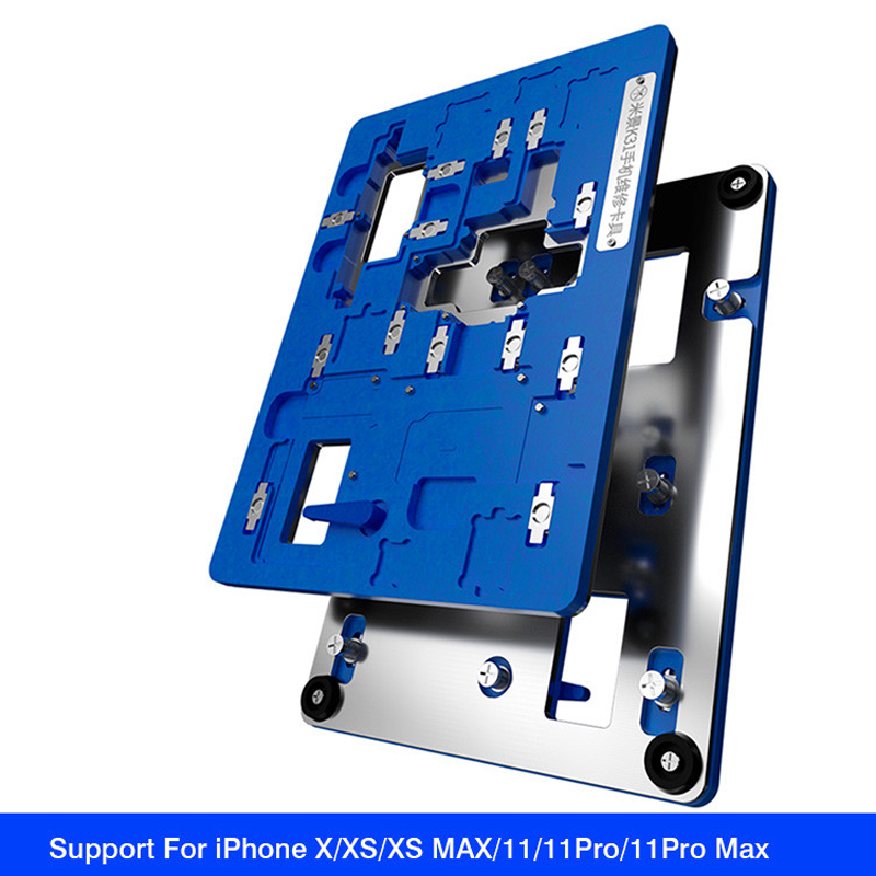 

PCB Holder Logic Board Fixture for X/XS/XS MAX/11/11Pro/11 Pro Max A11 A12 A13 CPU Nand Chip Hard Disk Repair Fixed Tool