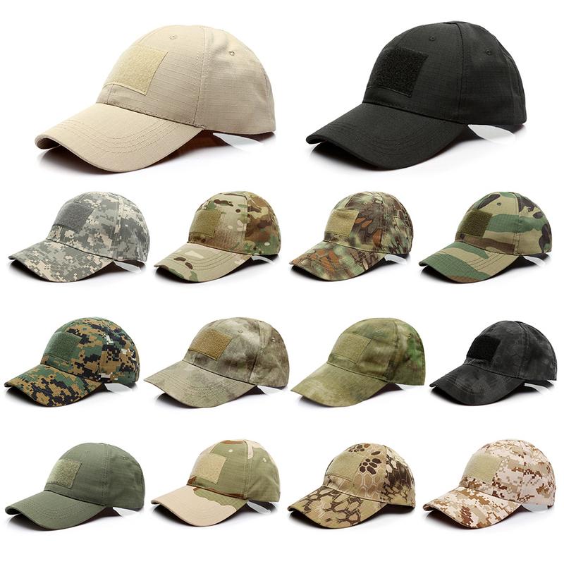 

New Adjustable Camo Camouflage Baseball Cap Men Outdoor Hunting Camouflage Jungle Hat Tactical Hiking Casquette Hats