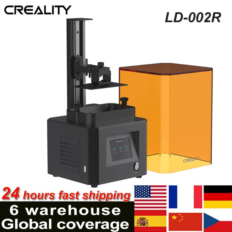 

Creality 3D LD-002R UV Resin 3D Printer LCD Photocuring Ball Linear Rails Air Filtration System Off-line Print 4.69*2.56*6.3in