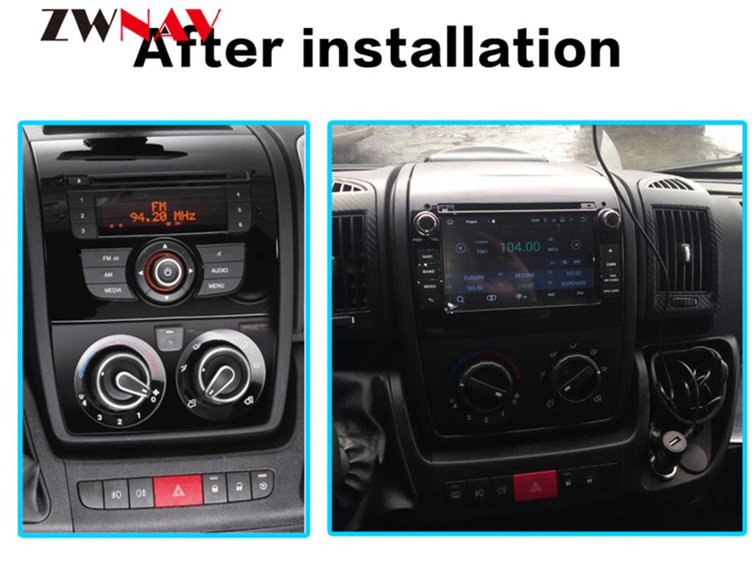 

Android 8.0 Car multimedia Player GPS Navigation head unit for DUCATO 2011-2020 Autoradio car dvd player 4+32 Radio Vedio