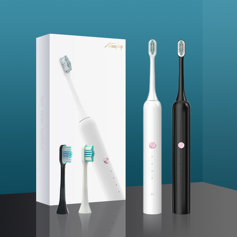 

Electric Toothbrush Adult Powerful Sonic Electric Toothbrush Waterproof USB Rechargeable Tooth Brush