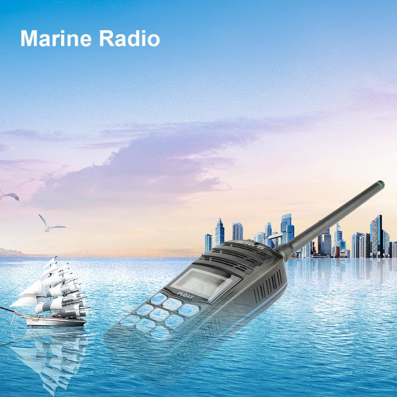 

RETEVIS RT55 Professional VHF Marine Radio Float Walkie Talkie Waterproof Two-way Radio NOAA Weather Alert 5W Marine VHF