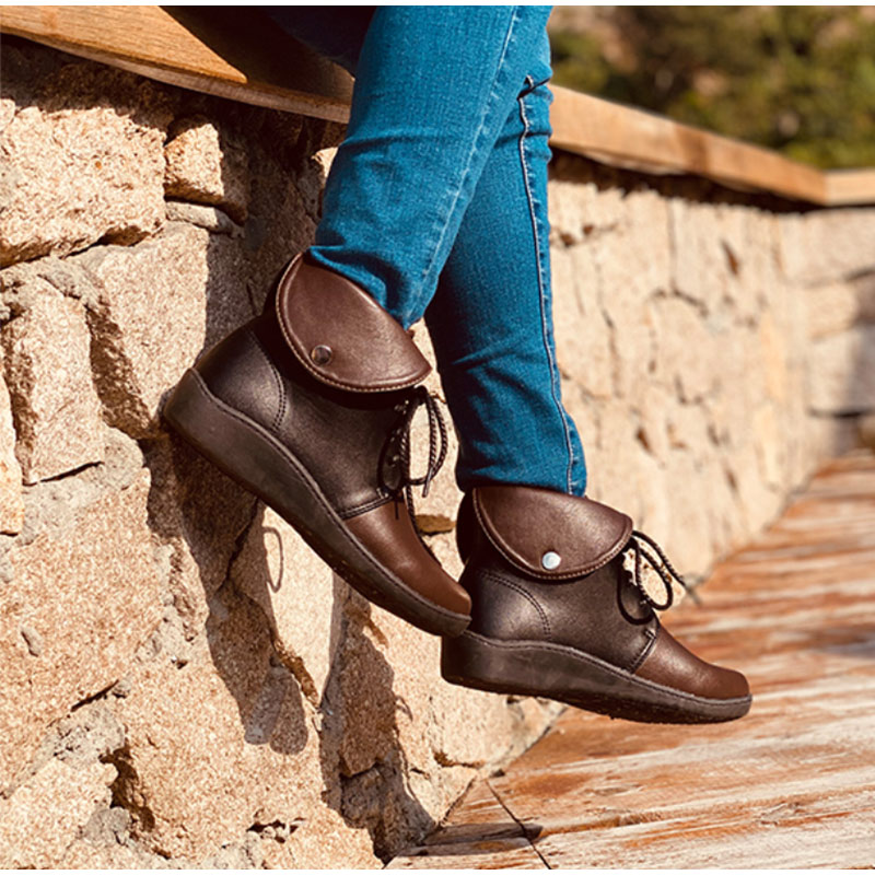 

Female Ladies Rivet Retro Footwear New Fashion Comfortable Dropshipping Women Ankle Boots Casual Woman Elegant Round Toe Shoes, Black