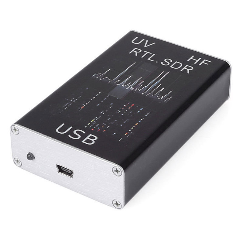 

100KHz-1.7GHz Full Band U/V HF RTL-SDR USB Tuner Receiver/ R820T + 8232 Radio US