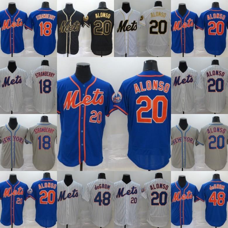 

Mens 20 Pete Alonso Mets Jersey White Black Golden Edition 18 Darryl Strawberry 48 Jacob deGrom All Stitched Baseball Jerseys, Colour 8