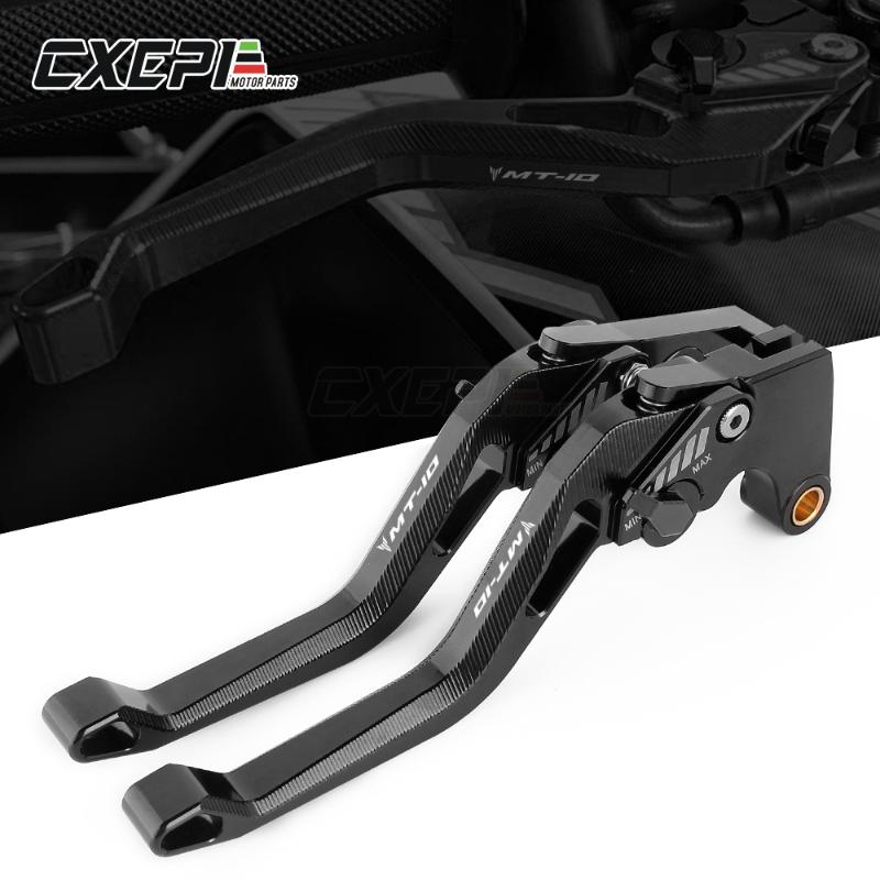 

LOGO MT10 For MT-10 MT 10 MT10 FZ-10 2020 2020 CNC Aluminum Motorcycle Accessories Short Brake Clutch Levers