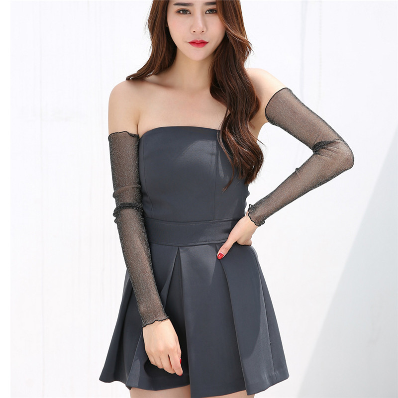 

Lace Arm Sleeve Breathable Bracers Anti-UV Lace Pattern Woman Arm Sleeve Clothing Accessories