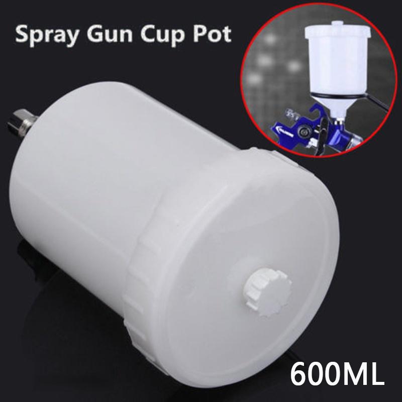 

600ML Gravity Paint Spray Gun Cup Pot Replacement For Pro Pri FLG