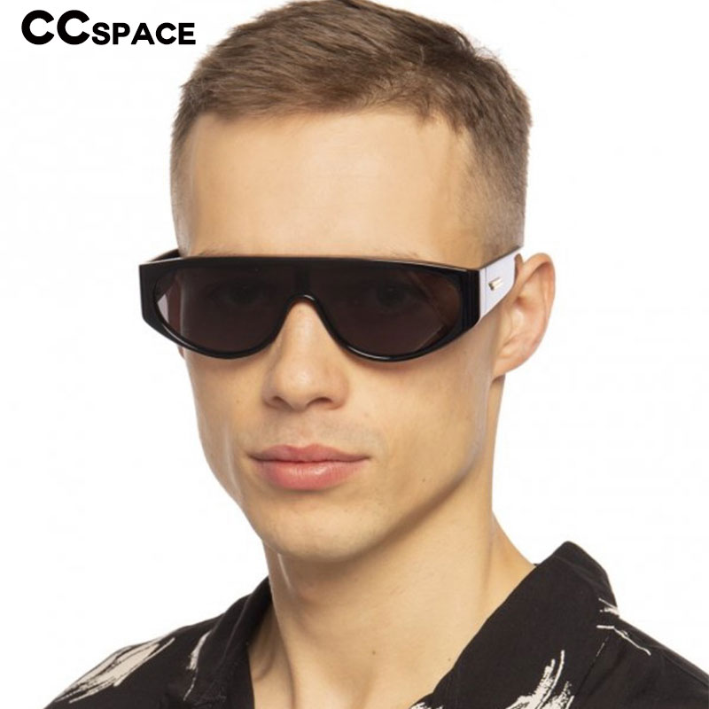 

46386 One Lens Goggle Sunglasses Retro Men Women Fashion Shades UV400 Vintage Glasses