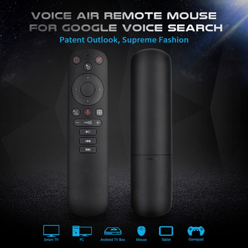 

G50S Voice Remote Control Air Mouse Gyroscope2.4G Wireless with IR Learning Microphone for Android TV Box X3 Pro H96 Max X96 Max