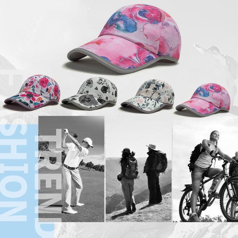 

snapback cap Tie-Dye Sports Hiking Cycling Sunlight-Proof Breathable Adjustable Baseball Cap Sunscreen snapback hat 8.27