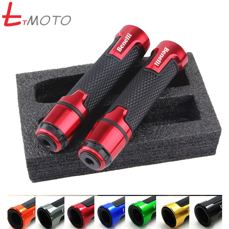 

High Ratings Motorcycle Accessories Grip CNC Aluminum PVC Anti-Skid Handlebar Grips Fit For BENELLI TNT 125 135 TNT125 TNT135