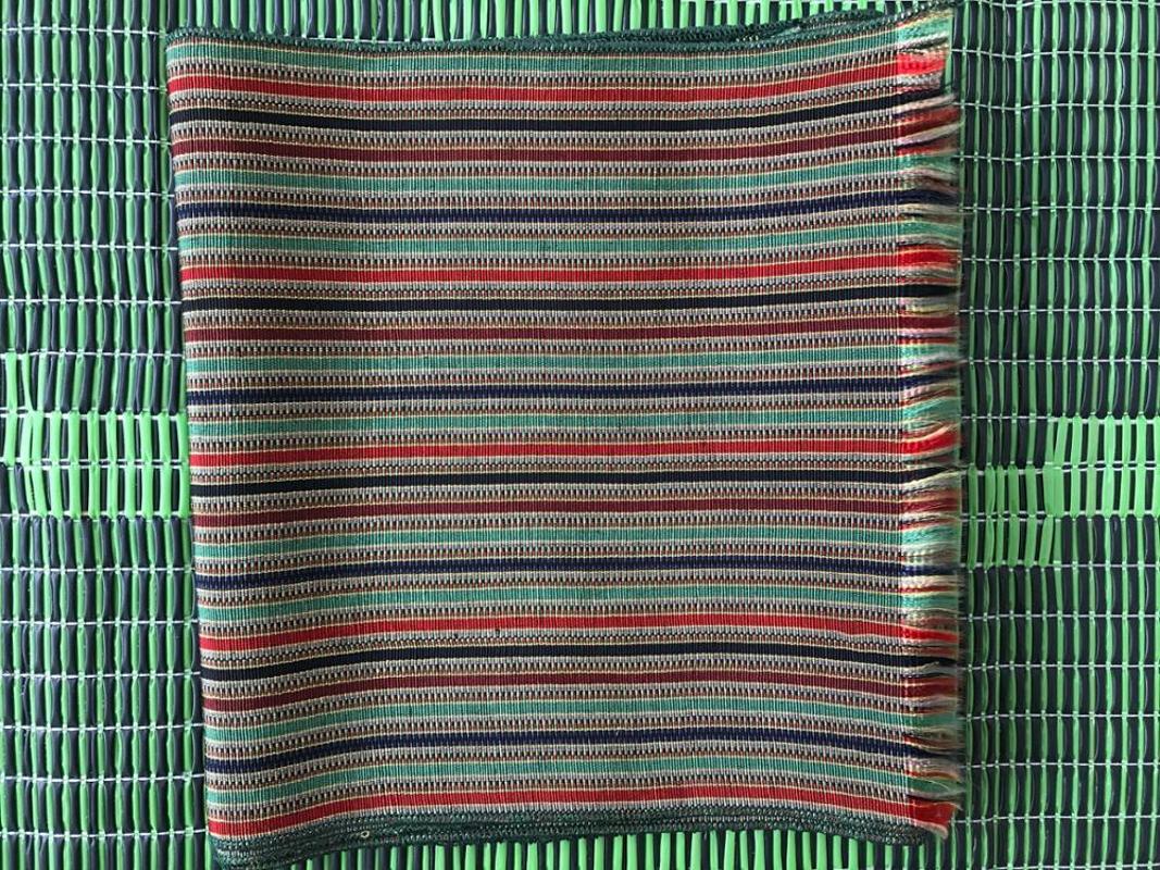 

Colorful Kutnu Fabric Scarf Hand Woven Authentic Gift for Woman, Authentic silk , Woman Accessory