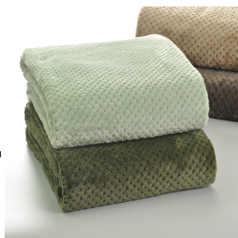

Warm Blanket Thickened Bedspread for Bed Cover Bedding Coverlet Sofa Manta Flannel Artificial Wool TV Blankets