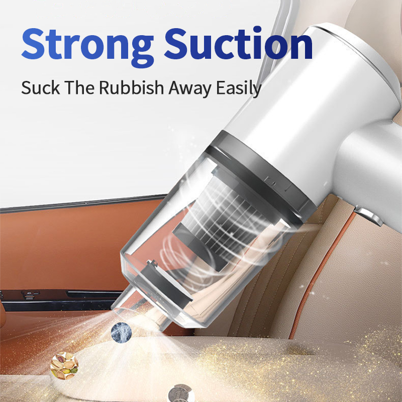 

Handheld Wireless Vacuum Cleaner Powerful Suction Rechargeable Auto Vacuum Cleaner Portable Aspirador for Car Home Accessories