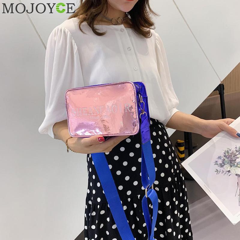 

Summer Fashion Personality Shoulder Bags for Women 2020 Womens' pouch Colorful Laser Bags female crossbody, Black