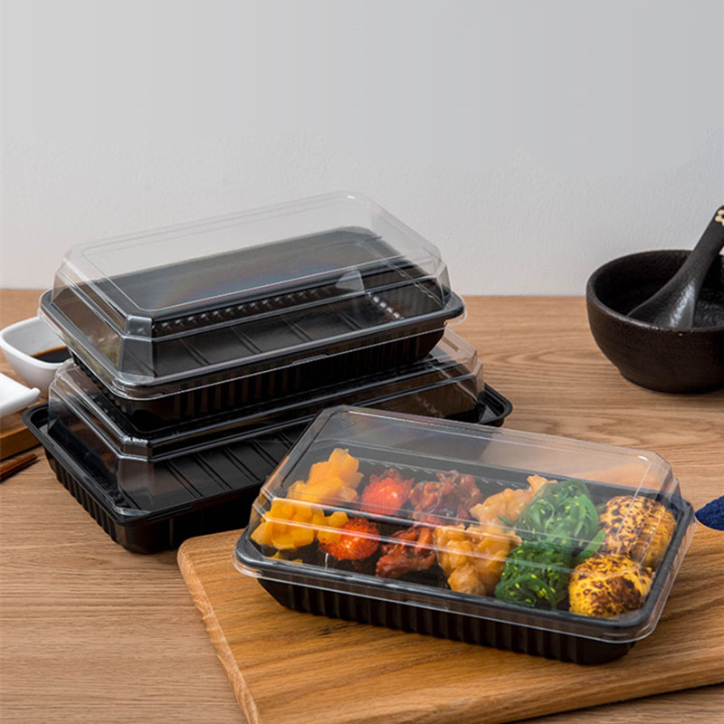 

20pcs High quality square plastic boxes baking packaging fruit salad container lunch box cake dessert party favor boxes