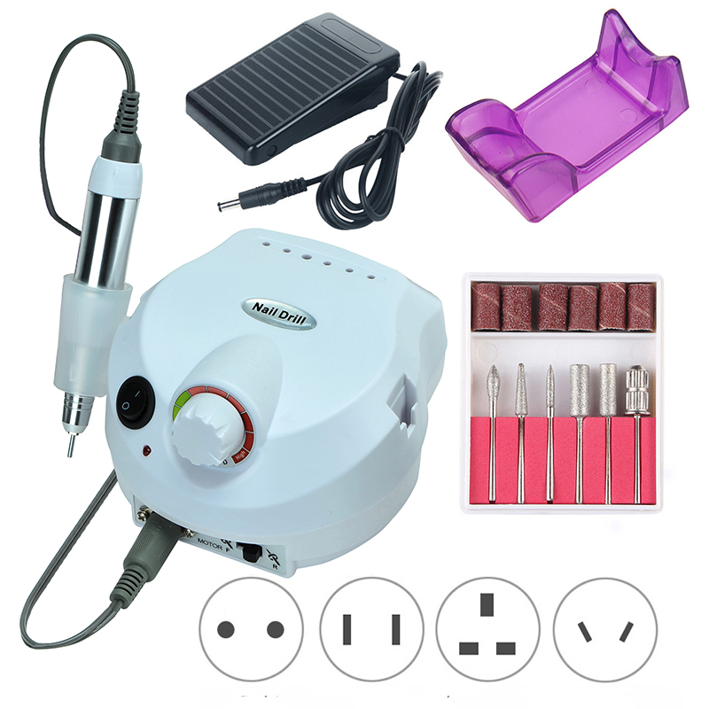 

35000RPM Electric Nail Drill Machine Milling Cutter Set Machine for Manicure Pedicure Nail Tips Professional Electric File