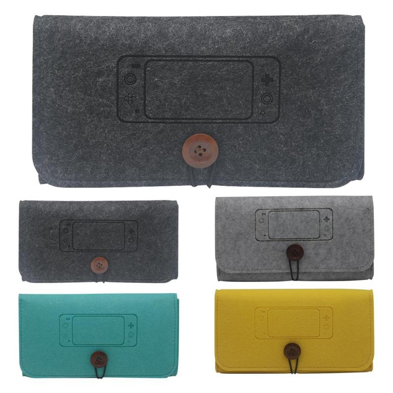

Game Console Protective Case Fashionable Felt Storage Bag Proof Good Carrying Bag for Switch Lite Console