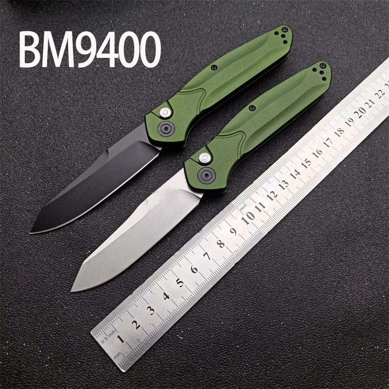 

NEW BENCHMADE BM9400 AUTO Osborne Folding Knife S30V blade aluminum alloy handle Outdoor camping hunting survival 940 Butterfly knife