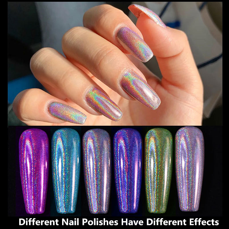 

Solid Laser Mirror Nail Powder Glitter Dust Metallic Metal Effect Chrome Pigment Nails Accessories Nail Art Decorations