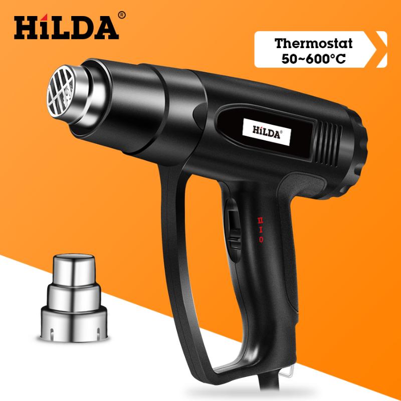

HILDA Heat Gun With adjustable 2 Temperatures Advanced Electric Hot Air Gun 220V Power Tool 1800W/2000W