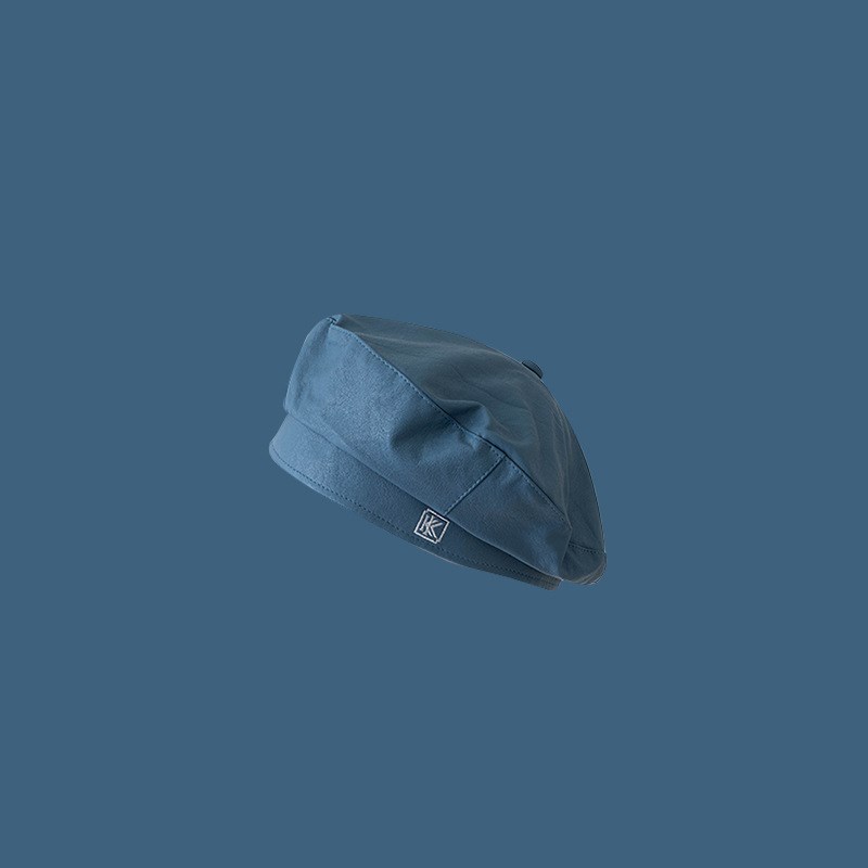 

beret Women Winter Navy Hat Leather Octagonal Hat Multicolor Solid Color Fashion Party British Warm Beret, 02