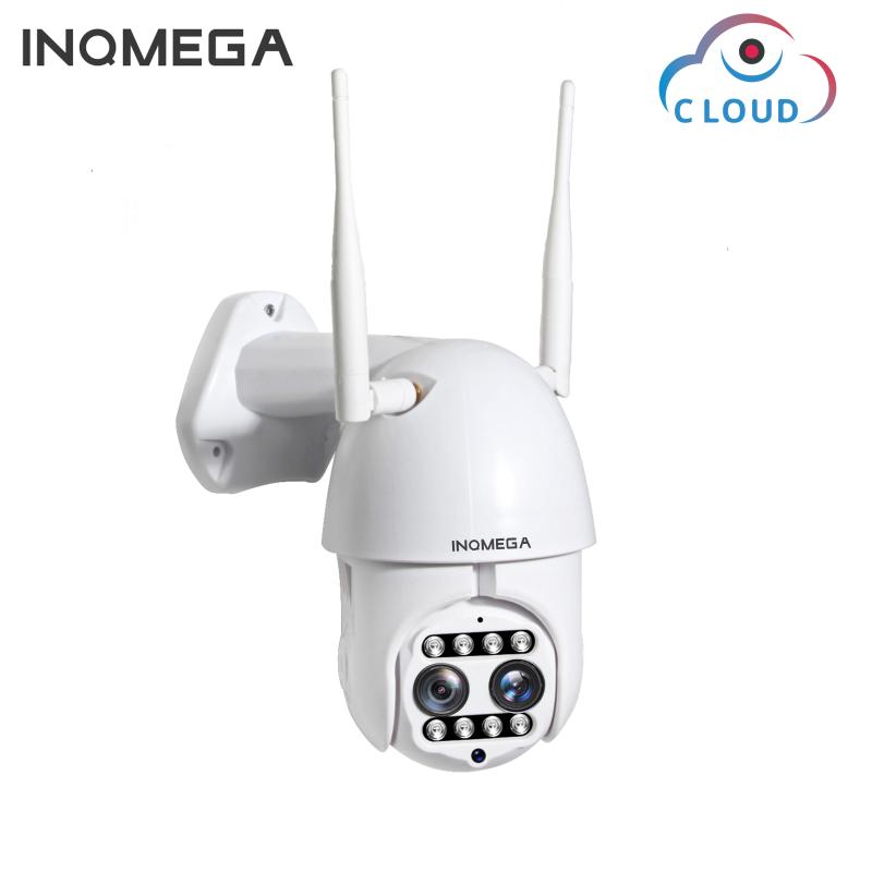 

INQMEGA Outdoor PTZ IP Camera Dual-Lens WIFI Speed Dome Camera 4X Digital Zoom Cloud 2MP Onvif IR CCTV Security