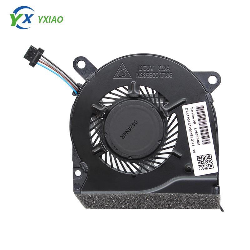 

Laptop CPU Cooling Fan NS85B00-17K16 DC5V 0.5A 4PIN for 14-CE 14-CE1004tx 1006tx L26367-001 Discrete graphics