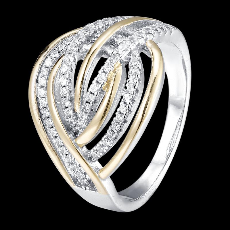 

Fahmi 2020 New Popular 100% 925 Sterling Silver Love Heart Ring3-2 High Quality Original Jewellery For Women Party Wedding Gift