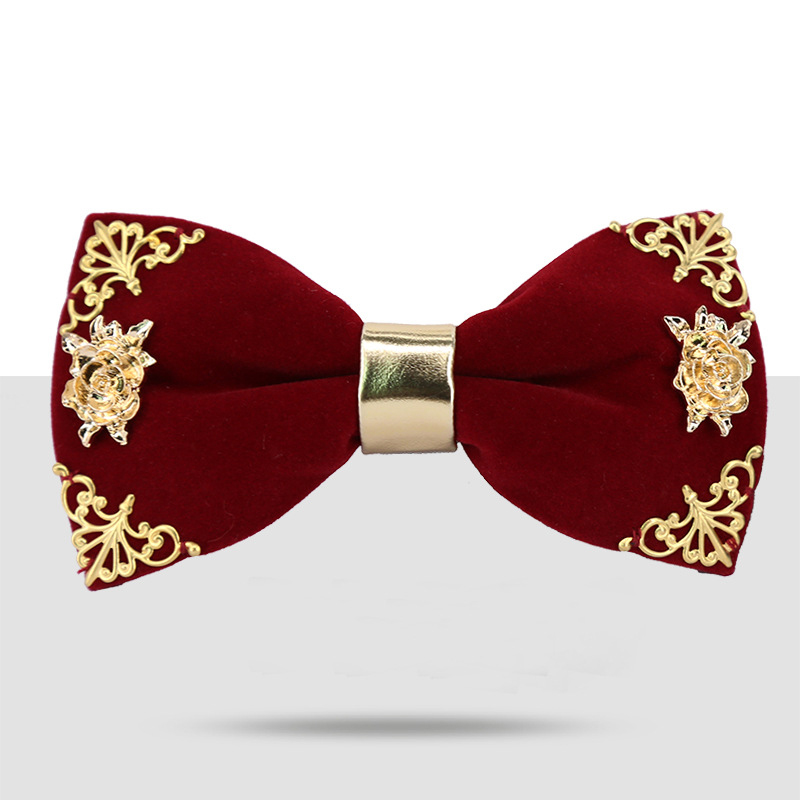 

ORINERY 100% Original Brand Handmade Velvet Bow Tie Classical Wedding Dress Accessories Luxury Marriage Necktie Gift