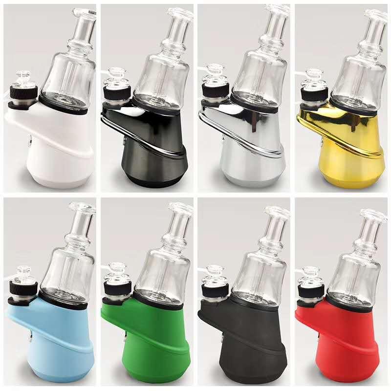 

SOC Vape Enail 2600mah TC Temperature Control E-rig Wax Dab Rig Concentrate Oil Rig Dabbing Vaporizer Glass Bong, White